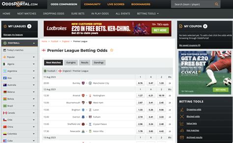 oddsportal football.